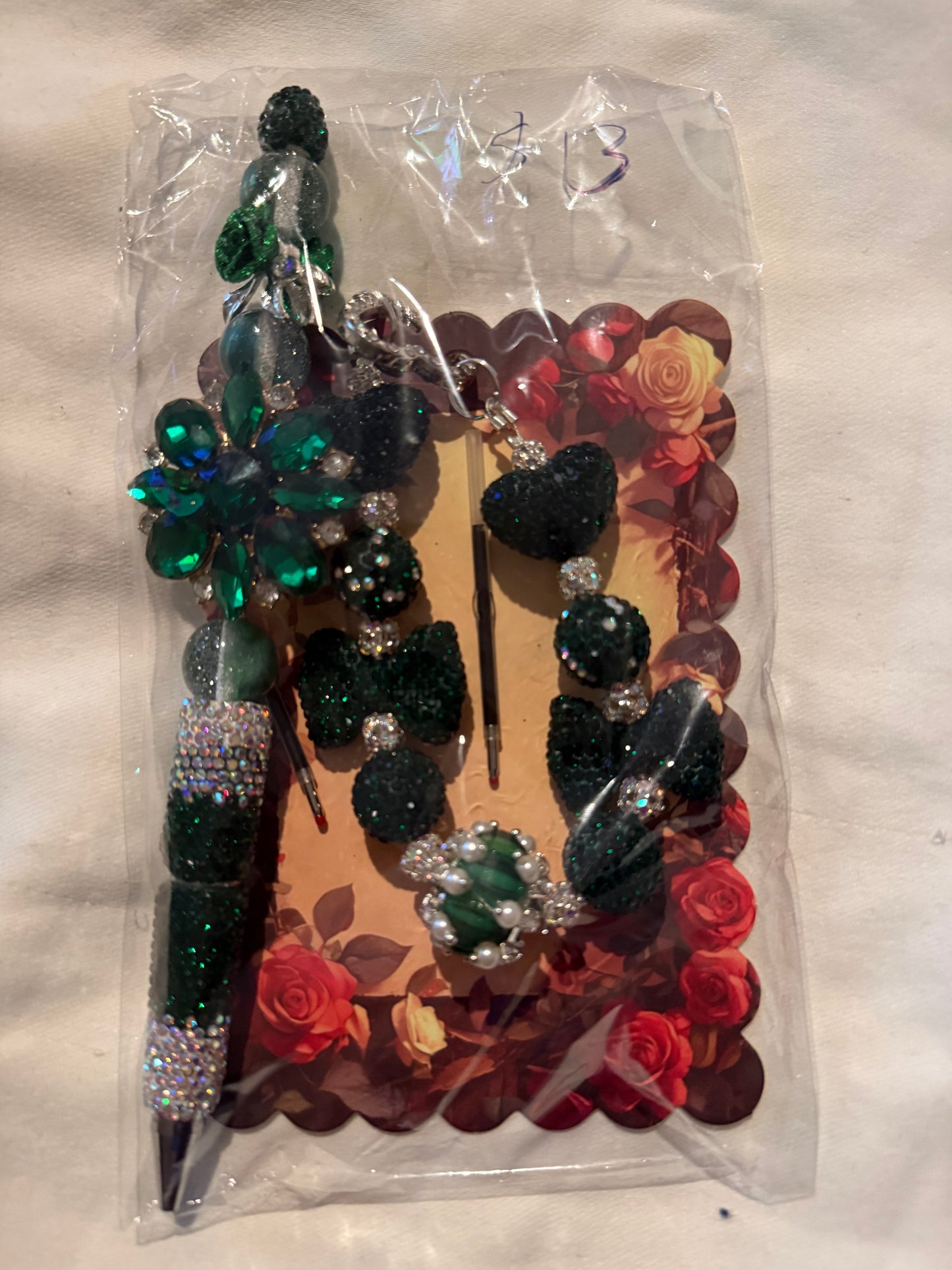 Keychains wit matching pens