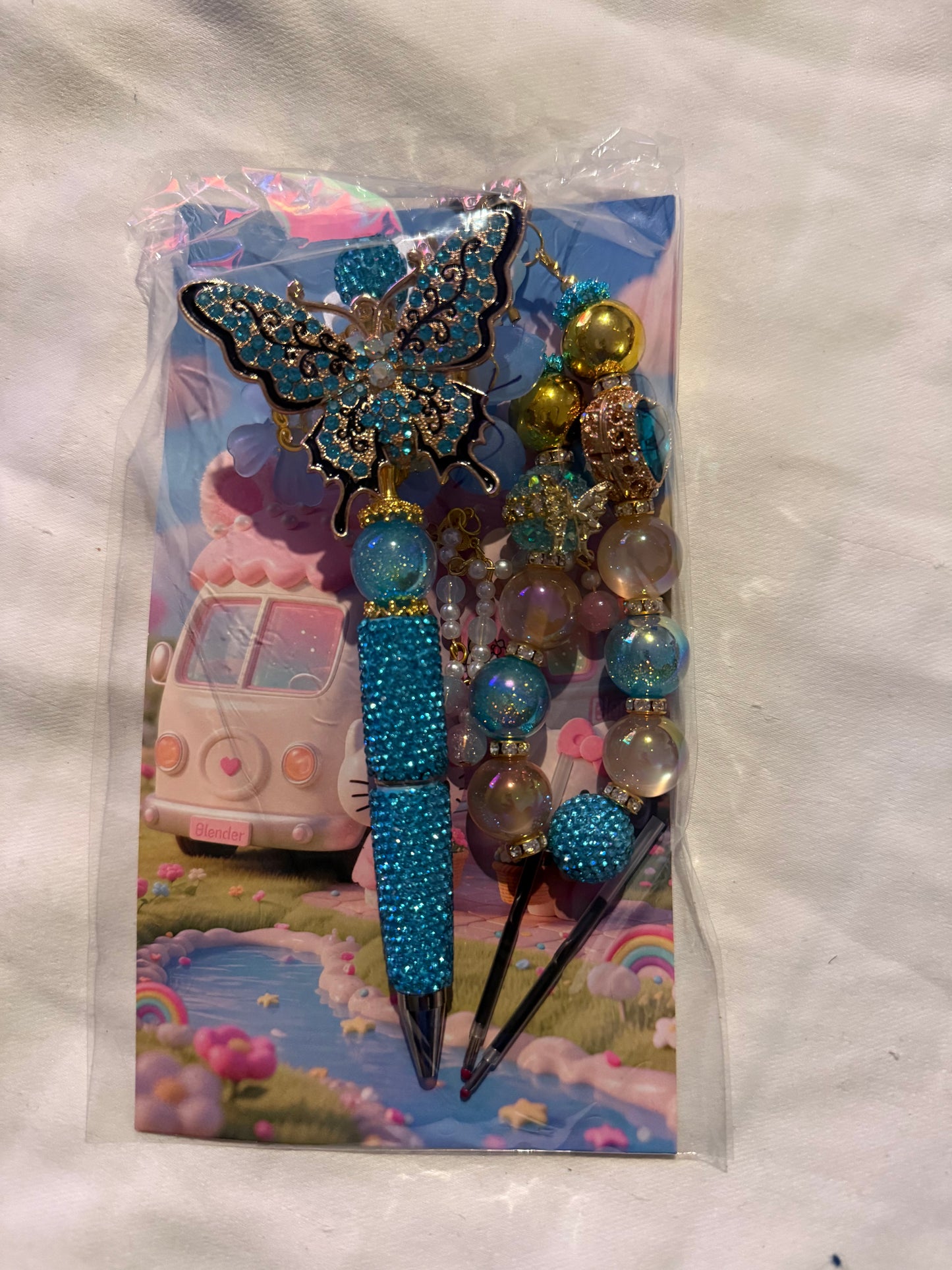 Keychains wit matching pens