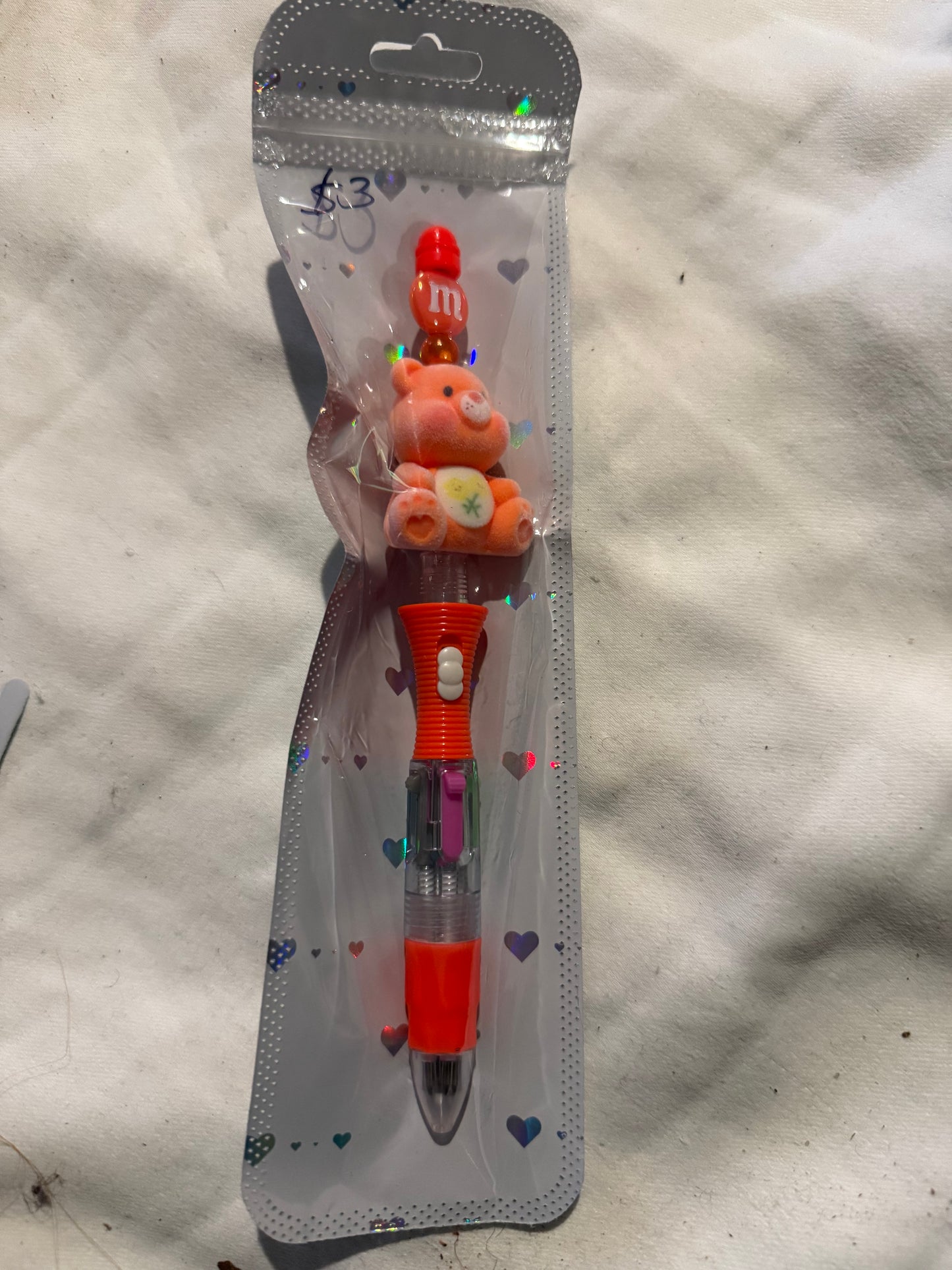 Purple bear pen